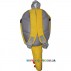 Рюкзак динозавр с шипами желтый